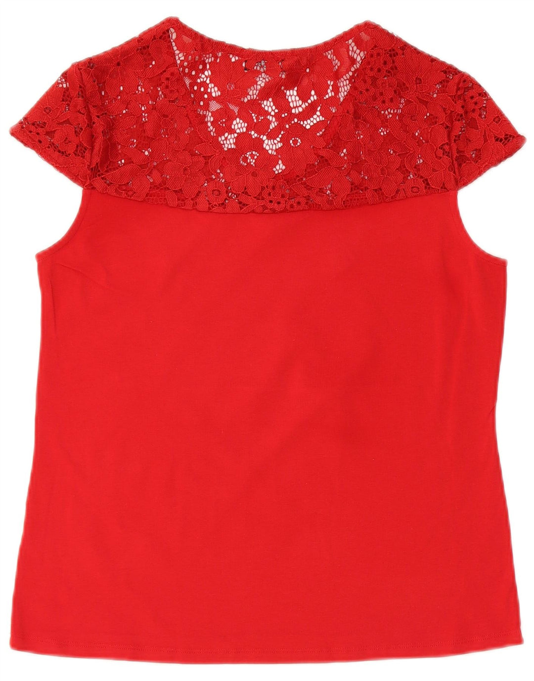 GUESS Camicetta da donna Top UK 12 Medio Rosso Floreale