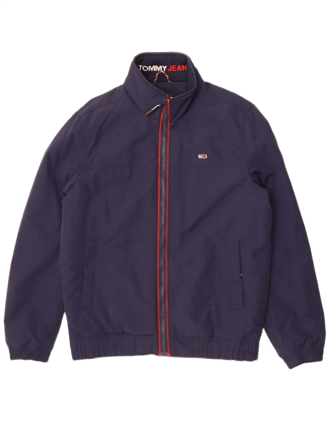 Giubbotto bomber imbottito da uomo Tommy Hilfiger UK 38 medio blu navy in poliammide