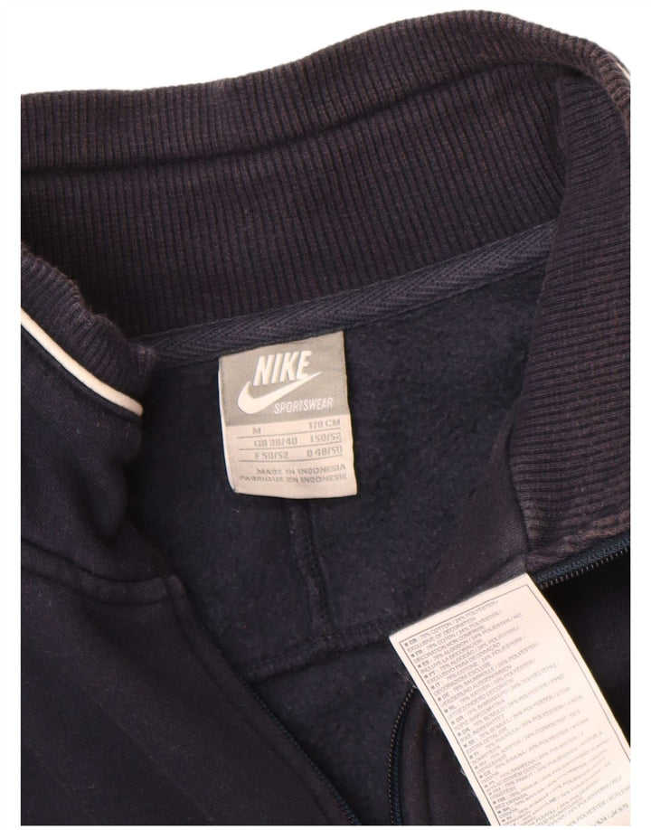 Giacca da tuta da uomo Nike UK 38/40 Medio Blu Navy Cotone