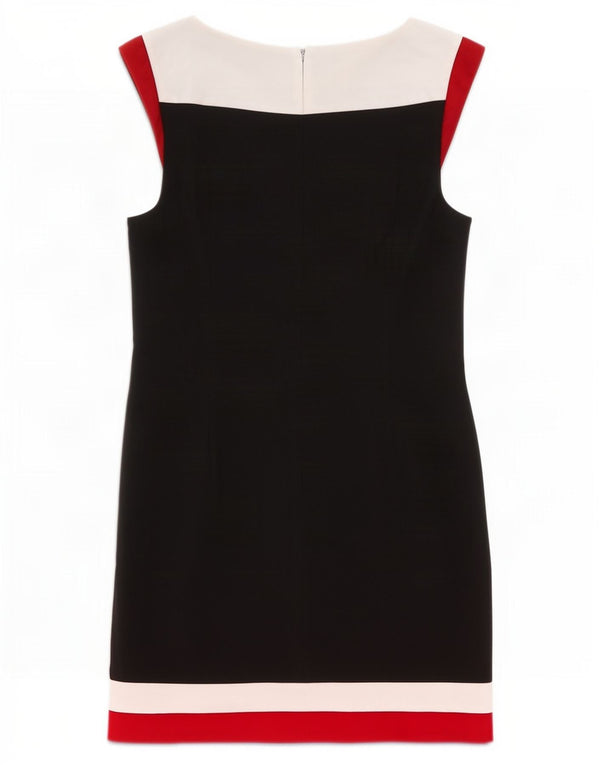 Abito tubino senza maniche da donna Oasis UK 14 Medium Black Colourblock