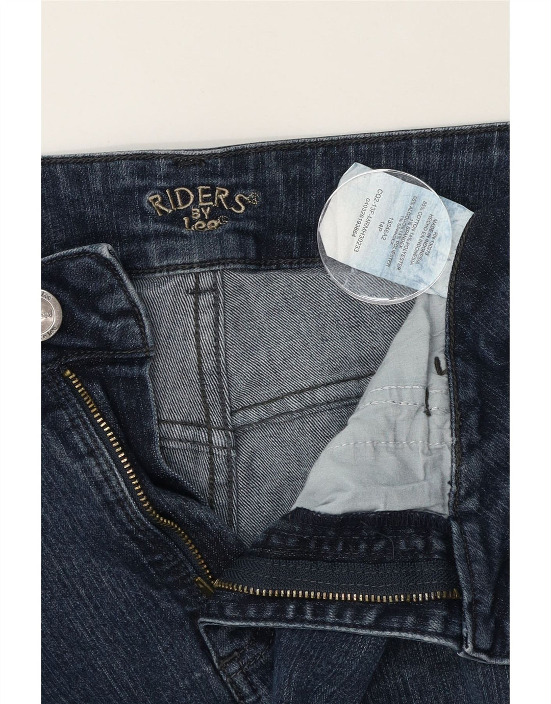 LEE Womens Riders Bootcut Jeans US 14 XL W36 L28 Blue Cotton Vintage Lee and Second-Hand Lee from Messina Hembry 