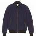 Giacca trapuntata da uomo Replay UK 38 poliestere blu navy medio