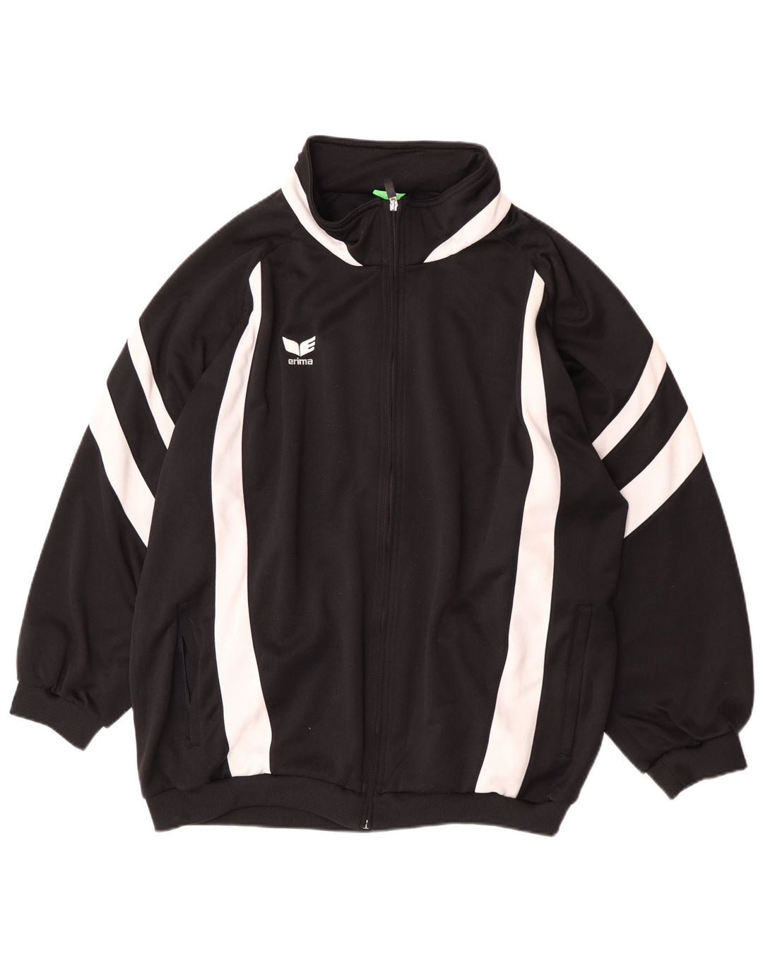 Giacca da tuta oversize da uomo Erima UK 52 Large Black Colourblock