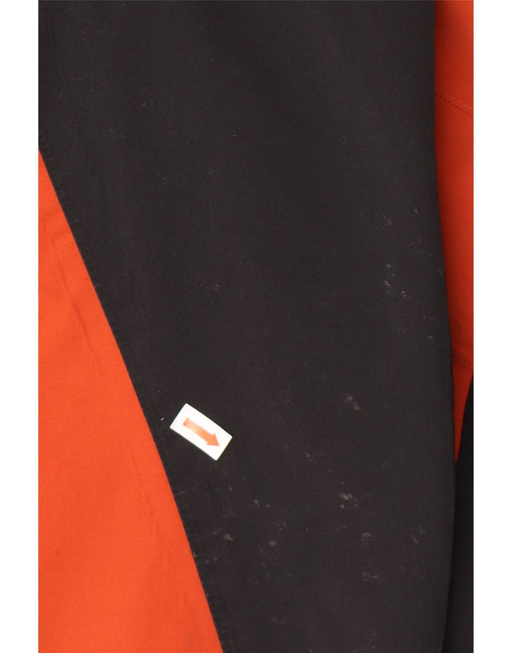 Giacca da sci da uomo Jack Wolfskin UK 40/42 XL arancione color block in poliammide