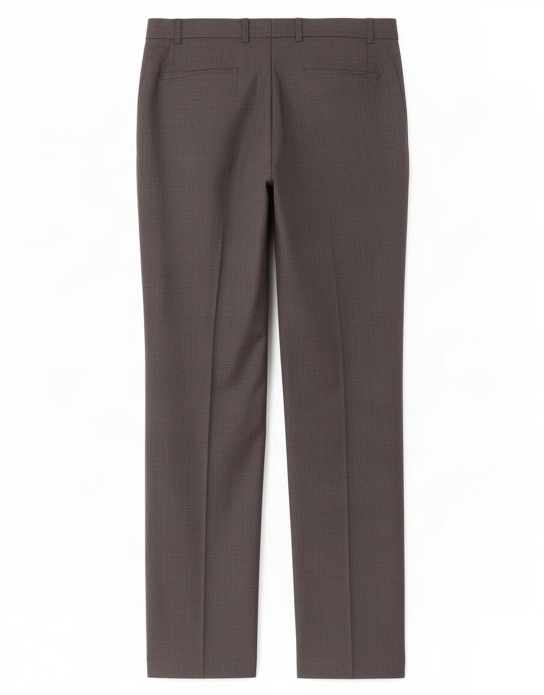 Pantaloni da abito dritti da uomo Marks & Spencer W40 L33 lana grigia