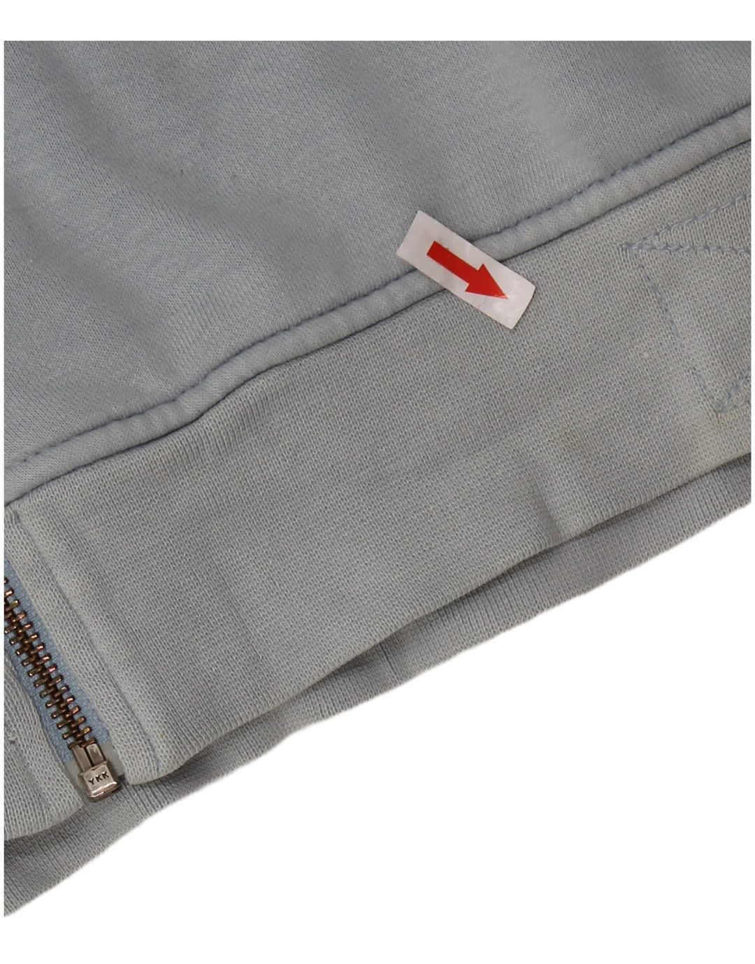 Felpa con cappuccio e zip grafica Nike da bambino 13-14 anni XL in cotone color block blu