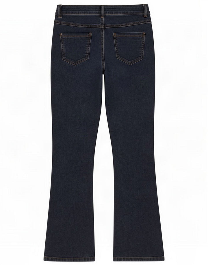Max & Co. Jeans bootcut da donna UK 12 Medio W34 L30 Blu navy Classico