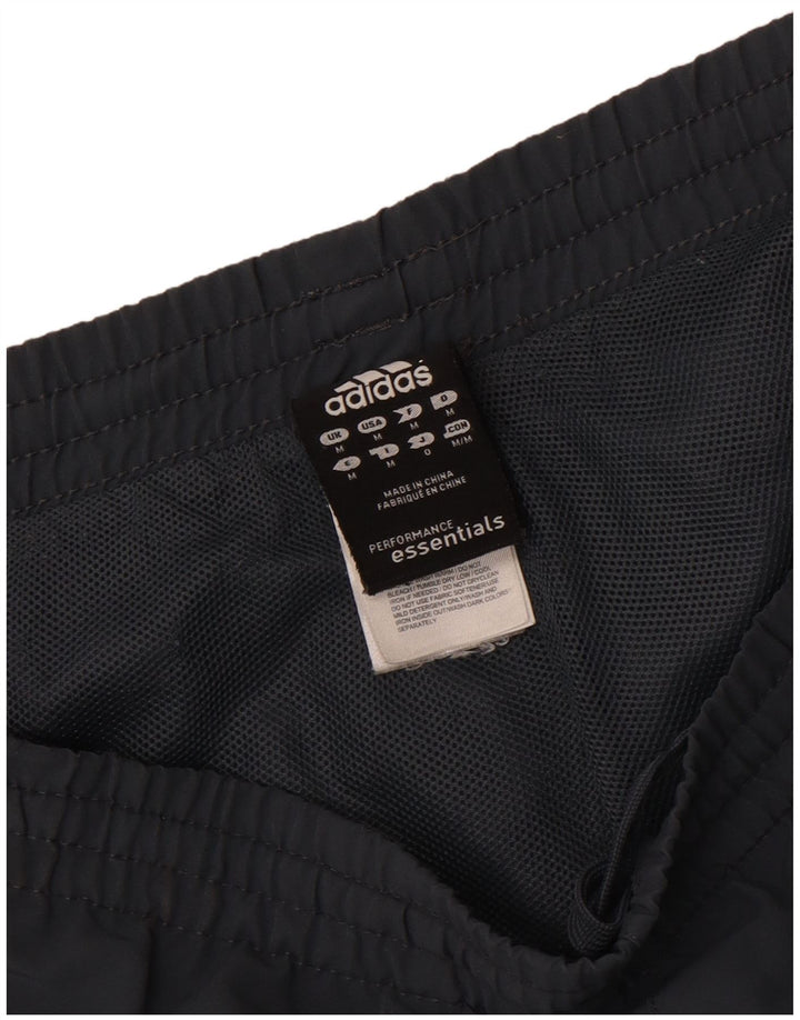 Pantaloncini sportivi Adidas Climalite da uomo in poliestere grigio medio