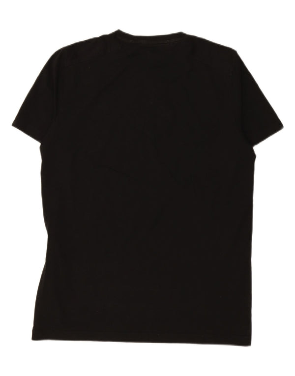 PUMA T-shirt grafica da uomo BMW Motorsport Top grande in cotone a righe nere