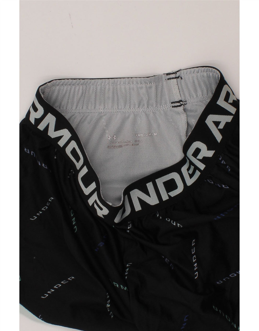 Pantaloncini sportivi grafici per ragazze Under Armour 9-10 anni medi neri