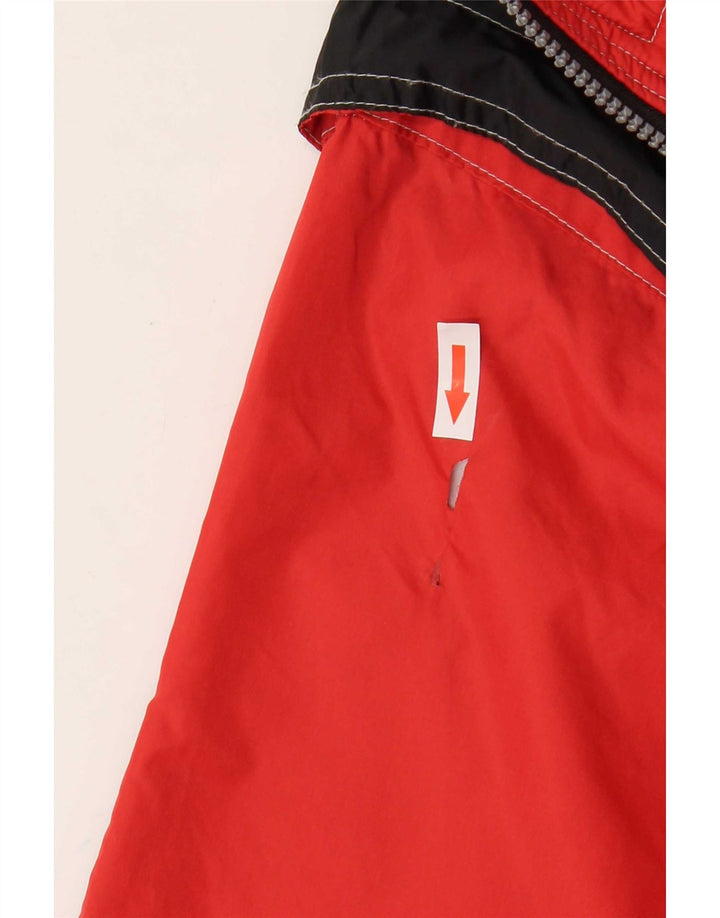 Giacca a vento da uomo Astrolabio UK 16 Large Red Colourblock in poliammide
