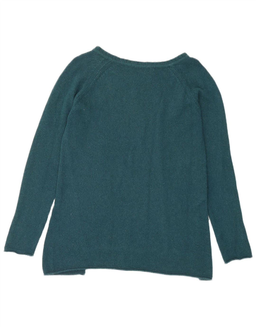 Maglione maglione con scollo a barca da donna Zara UK 14 Verde medio