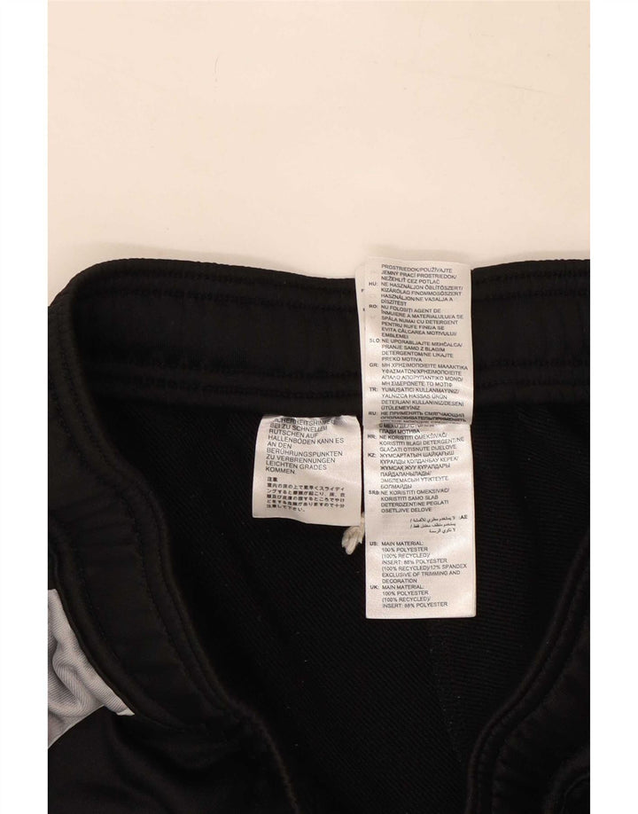 Pantaloni da tuta da uomo Adidas Medium Black Colourblock in poliestere