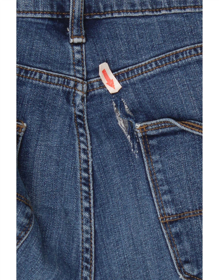 Jeans dritti da uomo Marks & Spencer W30 L29 cotone blu