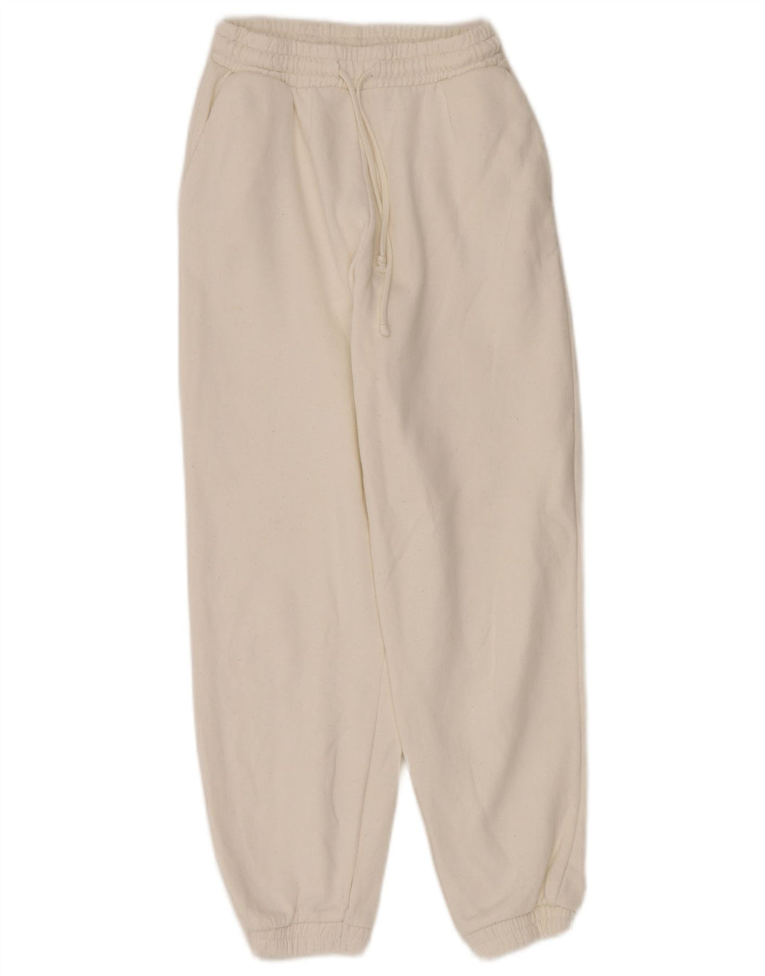 Pantaloni da tuta da donna Zara Joggers UK 8 Small bianchi