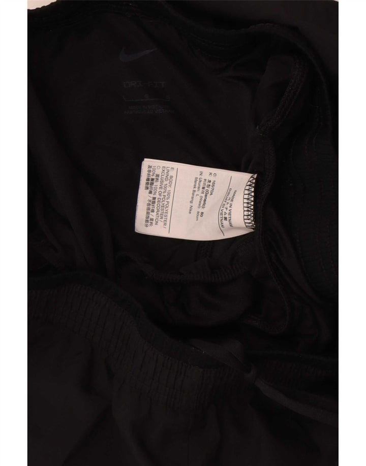 Pantaloncini sportivi Nike Dri Fit da donna UK 16 Large Nero Poliestere