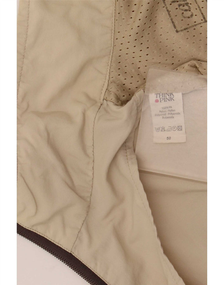Gilet pratico da uomo Think Pink IT 50 Large Beige Nylon