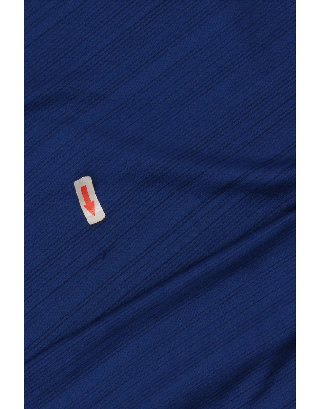 T-shirt Nike Dri Fit da uomo, top in poliestere gessato blu medio