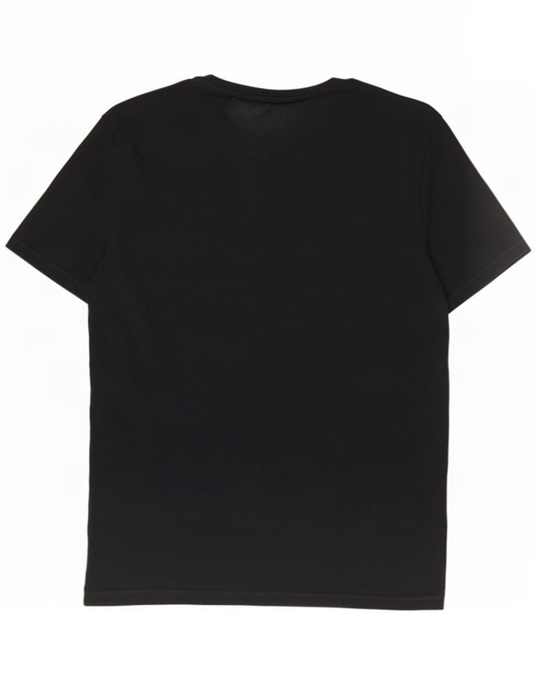 T-shirt regolare da uomo Cos Top grande in cotone nero