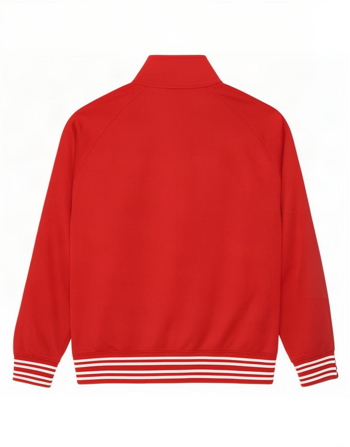 Giacca da tuta da uomo Nike Large rossa in poliestere