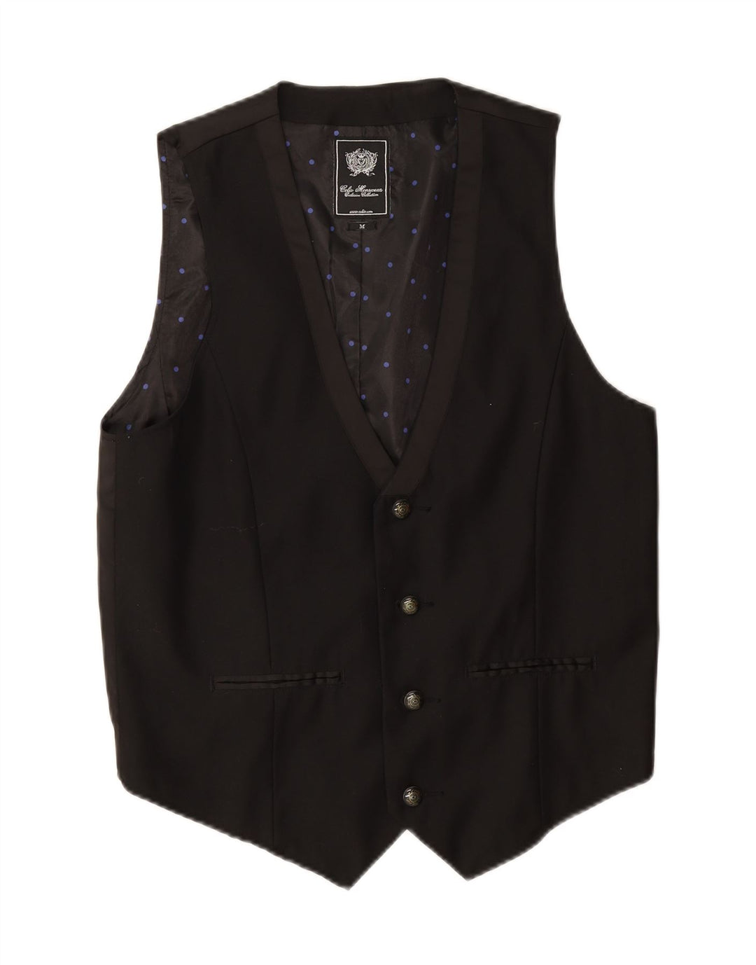 Gilet da uomo Celio medio nero in poliestere
