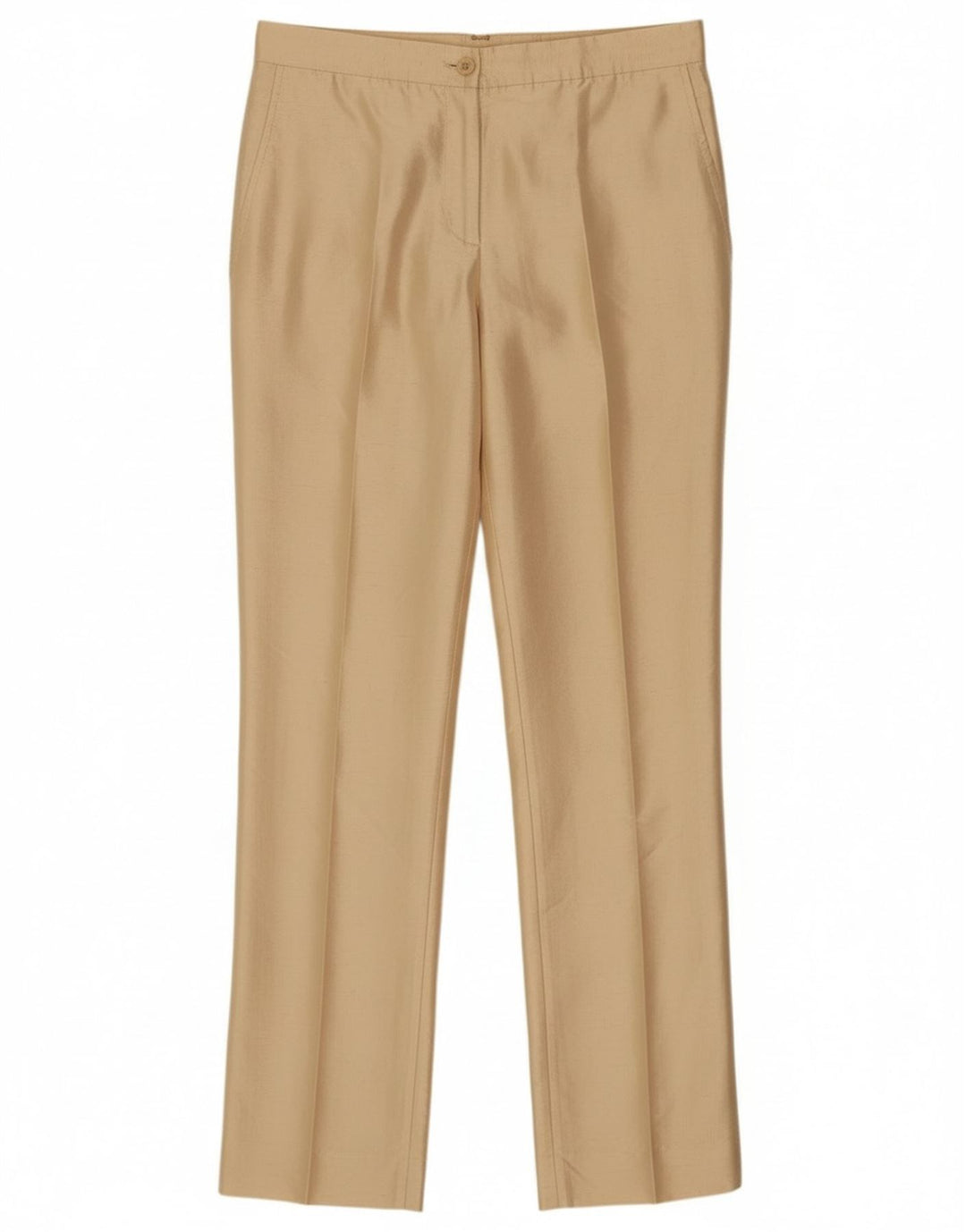 Pantaloni chino slim da donna Aspesi IT 42 medio W30 L29 Beige Seta