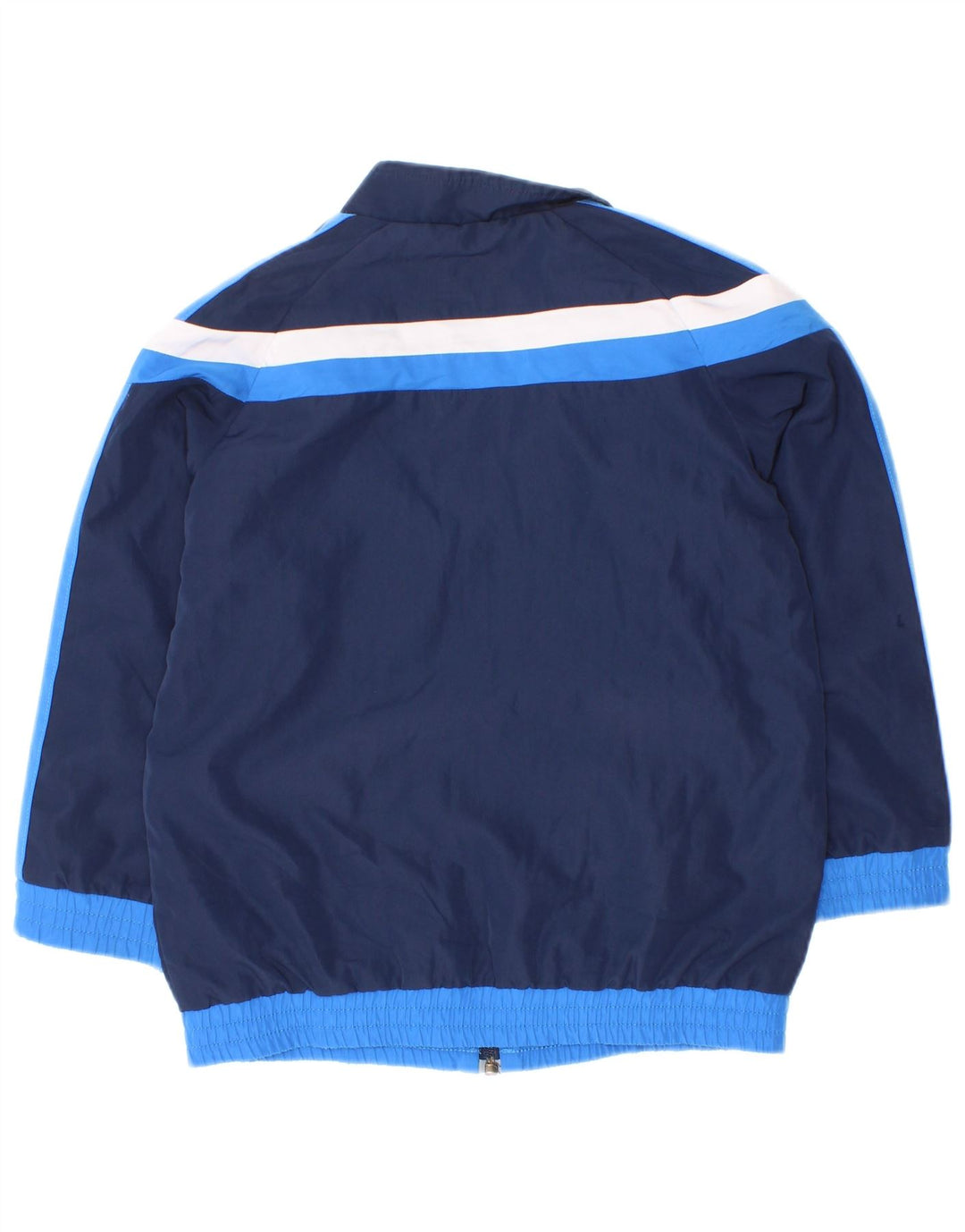 Giacca da tuta da ragazzo Adidas 3-4 anni in poliestere color block blu navy