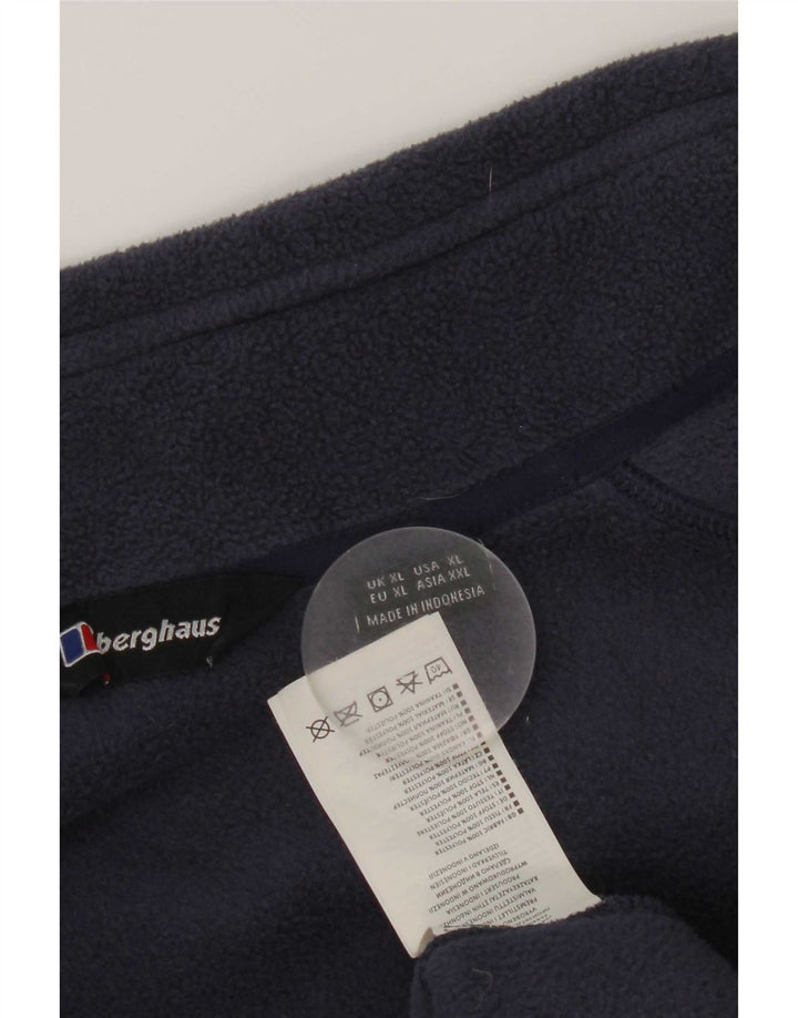 Giacca in pile foderata da uomo Berghaus UK 42 XL poliestere blu