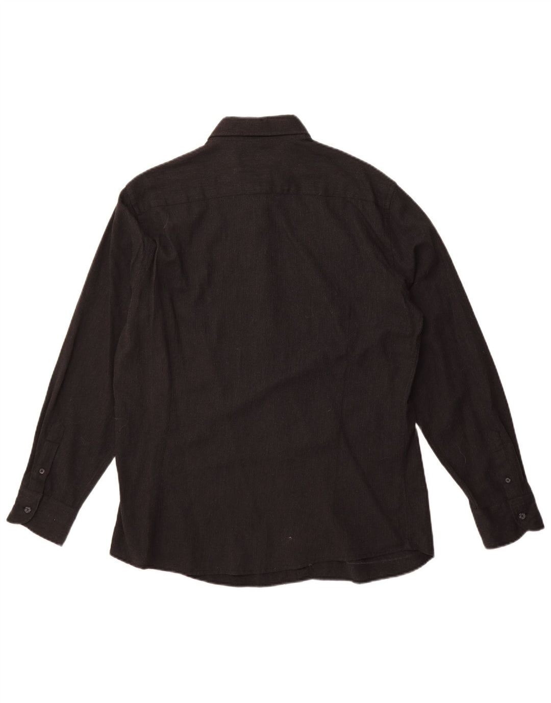 Camicia Uomo Massimo Dutti Large Nera In Cotone