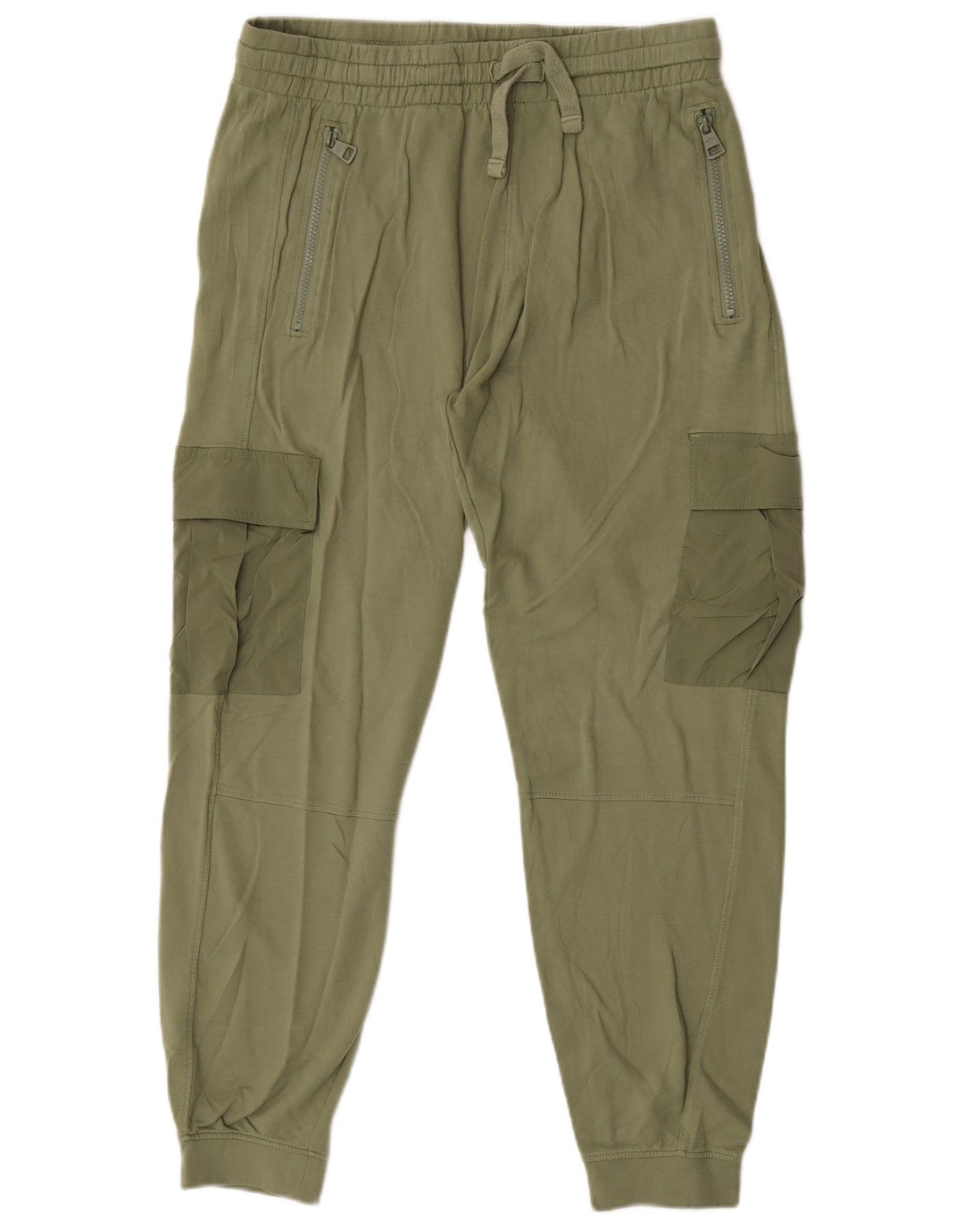 Pantaloni da tuta cargo da uomo Bear, pantaloni da jogging, grandi, in cotone kaki