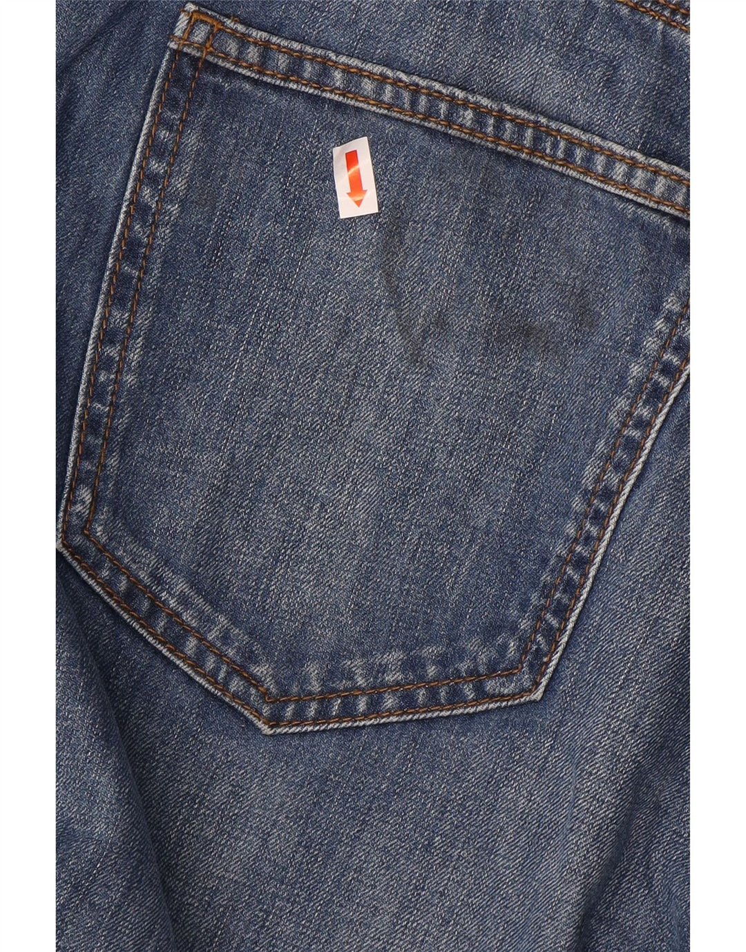 Jeans dritti autografi da uomo Marks & Spencer W42 L27 cotone blu