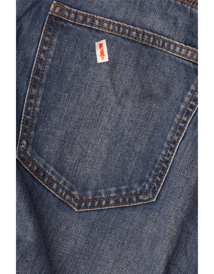 Jeans dritti autografi da uomo Marks & Spencer W42 L27 cotone blu
