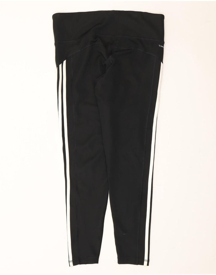 ADIDAS Womens Climalite Leggings UK 16/18 Large Black