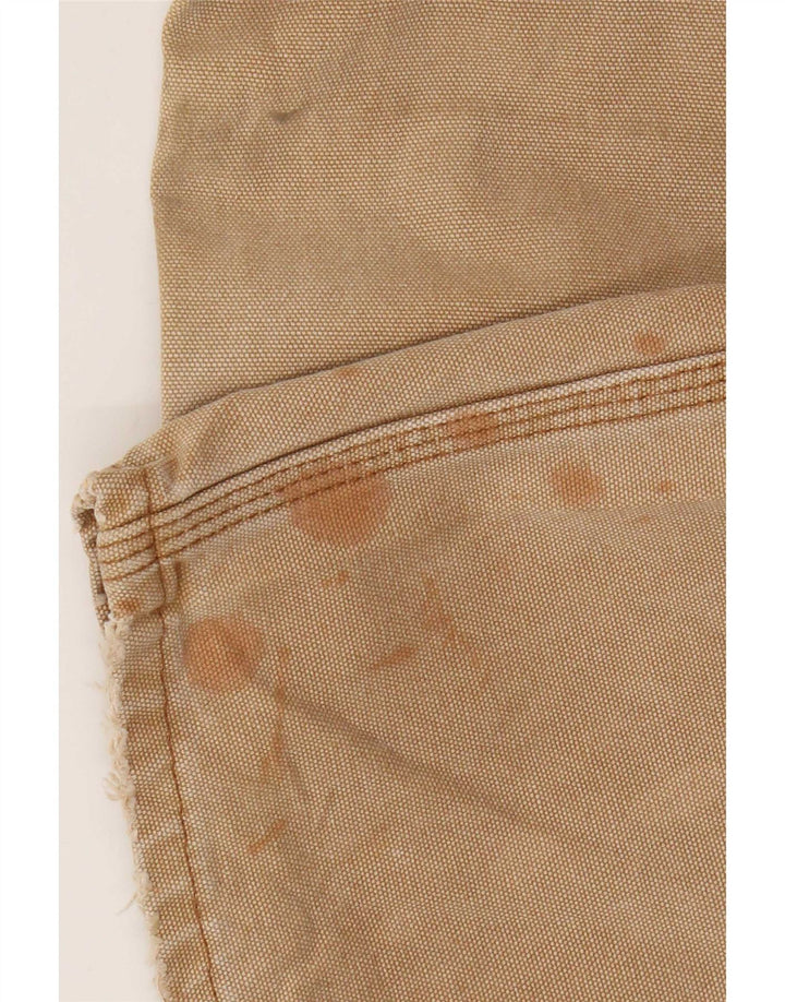 Pantaloni cargo dritti da uomo Dickies W42 L30 in cotone beige