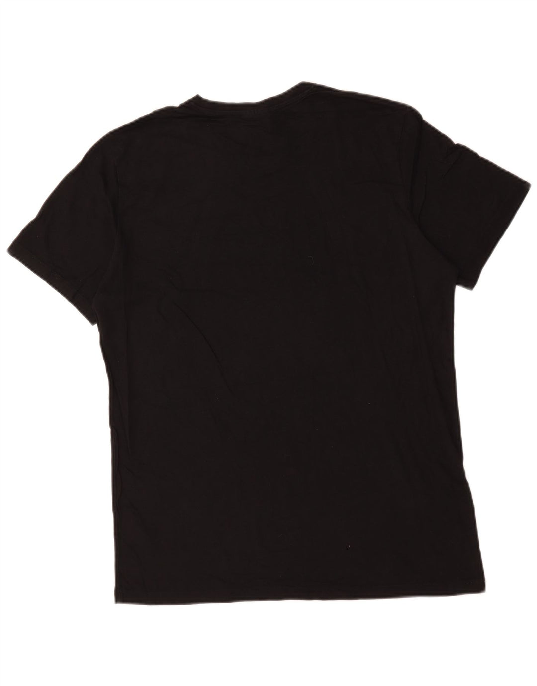 T-shirt da uomo Hugo Boss Top grande in cotone nero