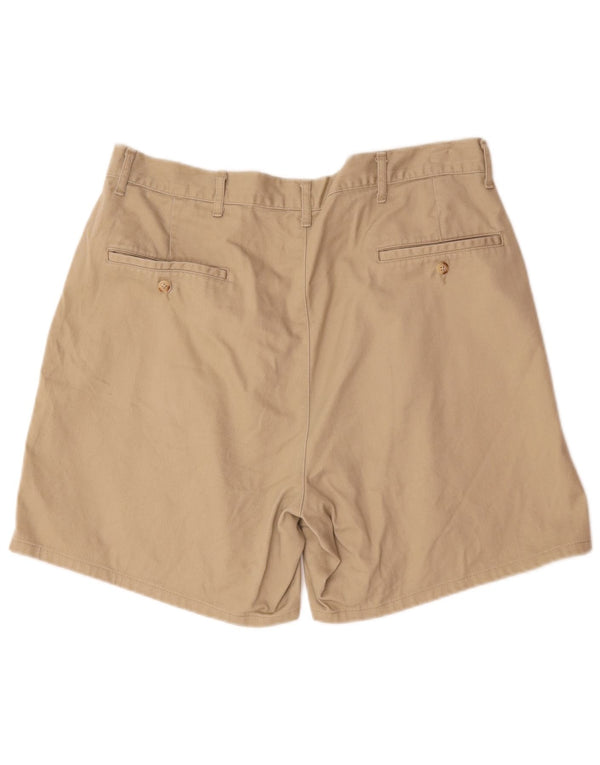 Pantaloncini chino con pegging da uomo Polo Ralph Lauren W36 grandi in cotone beige