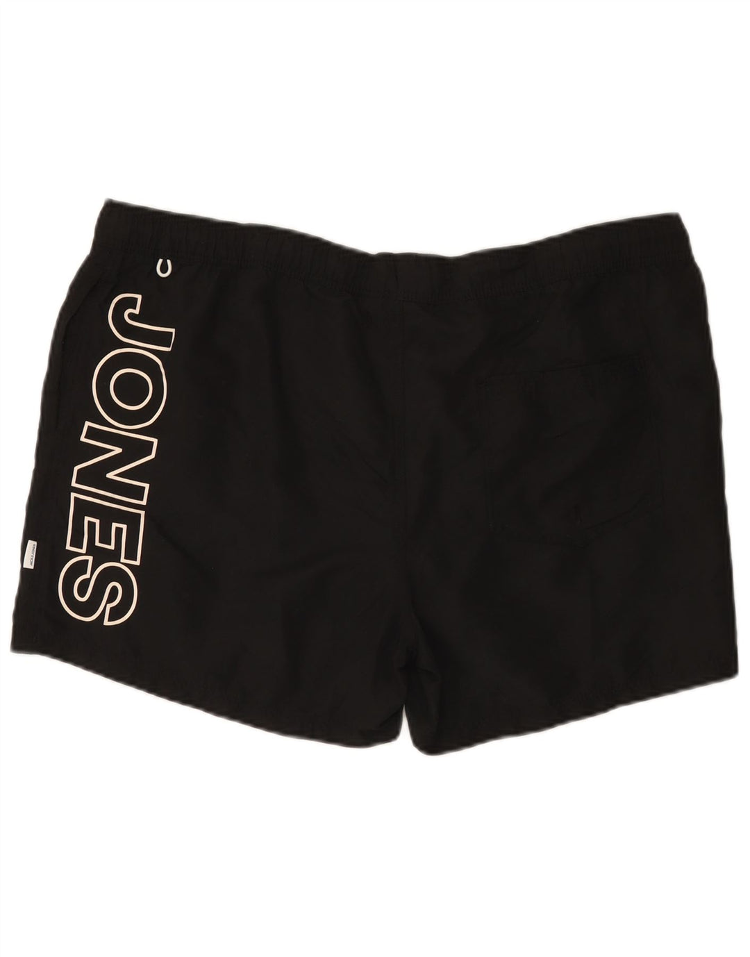 Pantaloncini da bagno grafici da uomo Jack & Jones 2XL poliestere nero