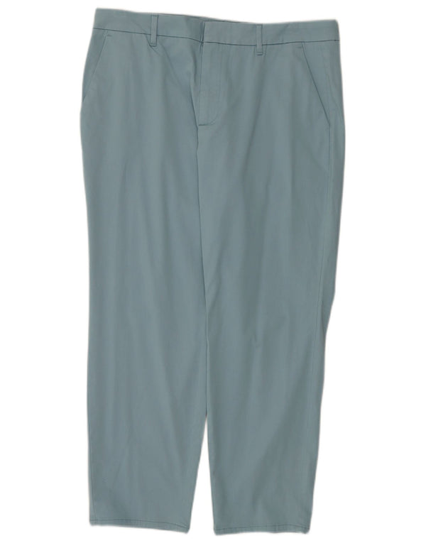Pantaloni corti affusolati da donna Marks & Spencer UK 16 Large W34 L26 Blu