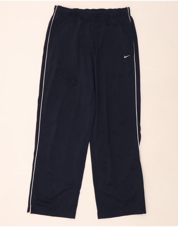 Pantaloni della tuta da uomo Nike UK 44/46 XL poliestere blu navy