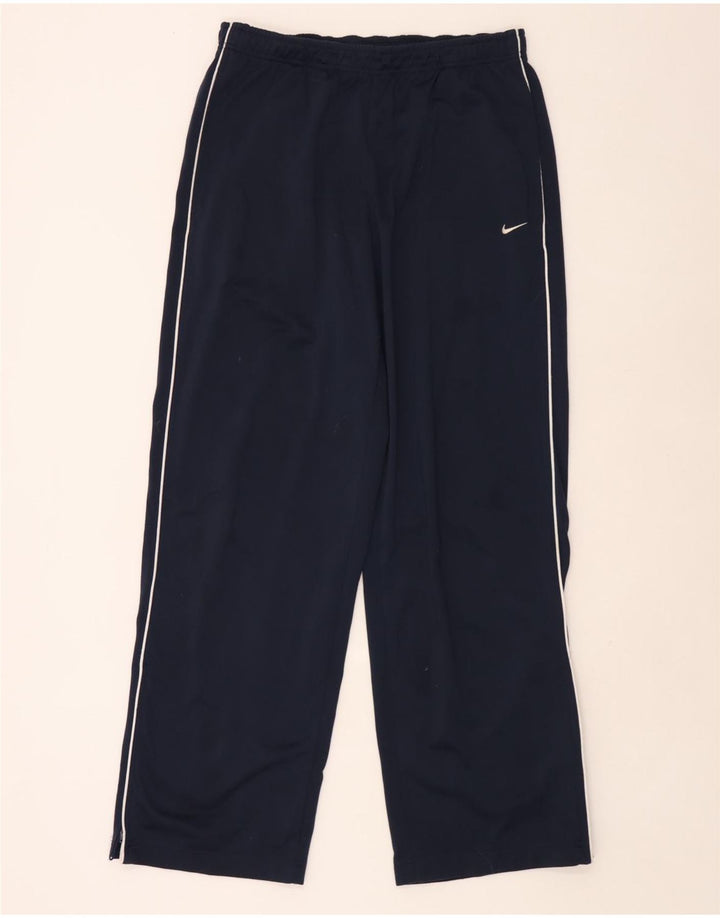 Pantaloni della tuta da uomo Nike UK 44/46 XL poliestere blu navy