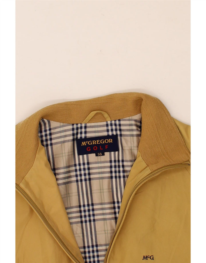 MCGREGOR Mens Bomber Jacket IT 56 3XL Brown Vintage McGregor and Second-Hand McGregor from Messina Hembry 