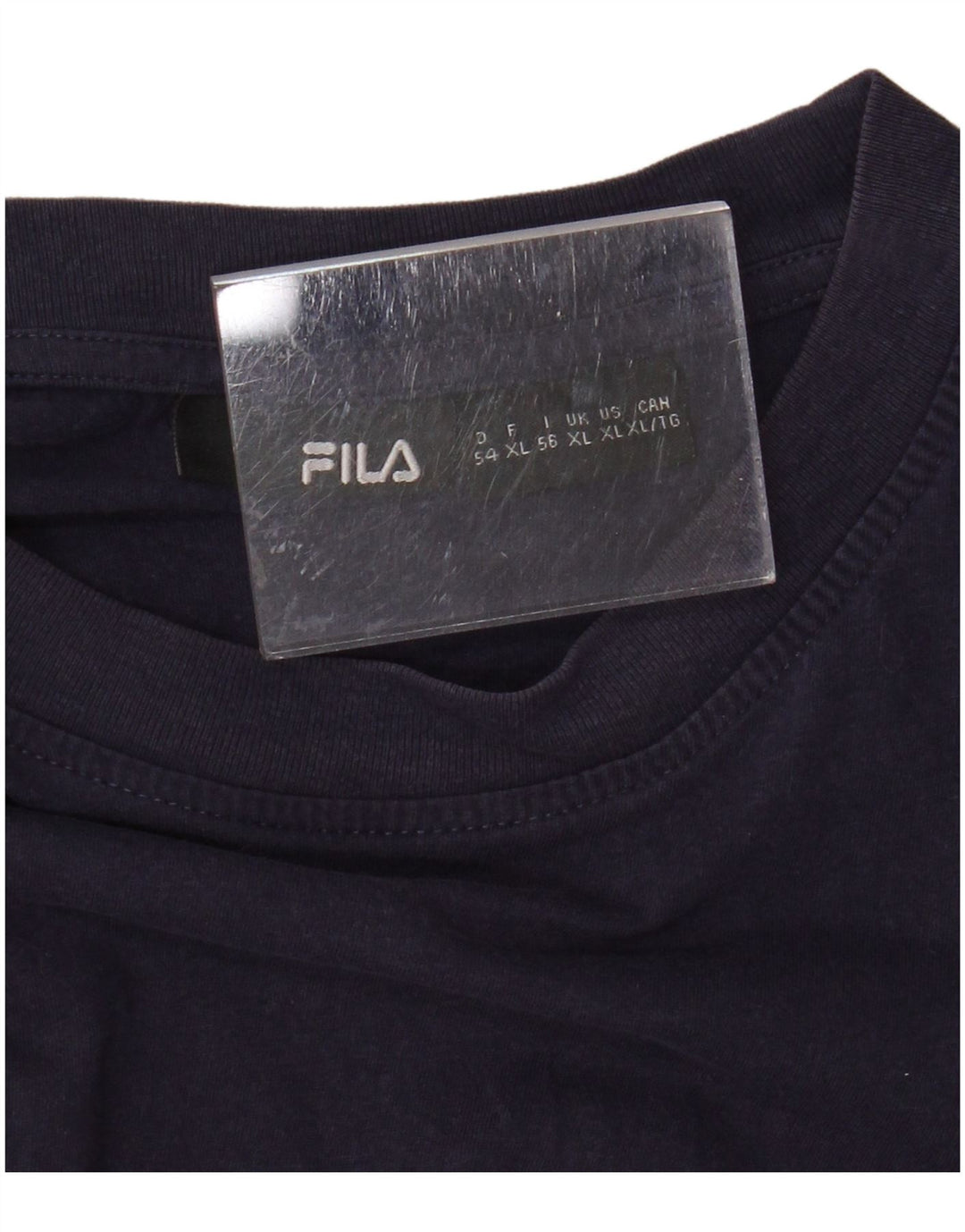 T-shirt grafica da uomo FILA Top XL Blu navy