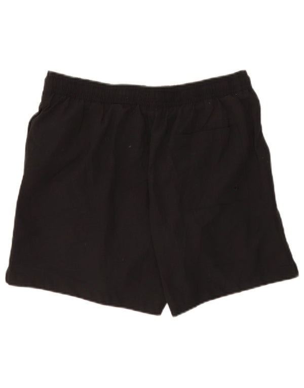 Pantaloncini da bagno grafici da uomo Calvin Klein poliestere nero medio