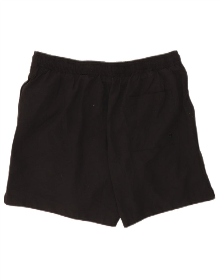 Pantaloncini da bagno grafici da uomo Calvin Klein poliestere nero medio
