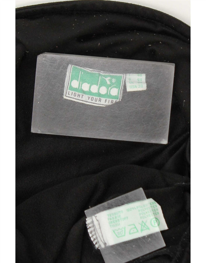 Giacca da ginnastica grafica da uomo Diadora UK 38 Medium Black Colourblock