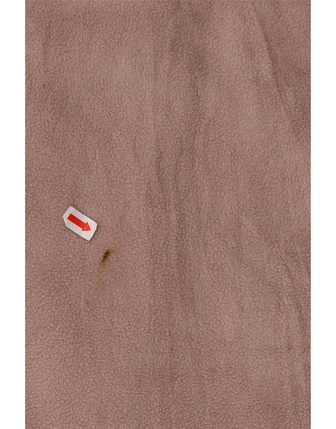 CALVIN KLEIN Giacca in pile con grafica da donna UK 16 Large Rosa Poliestere