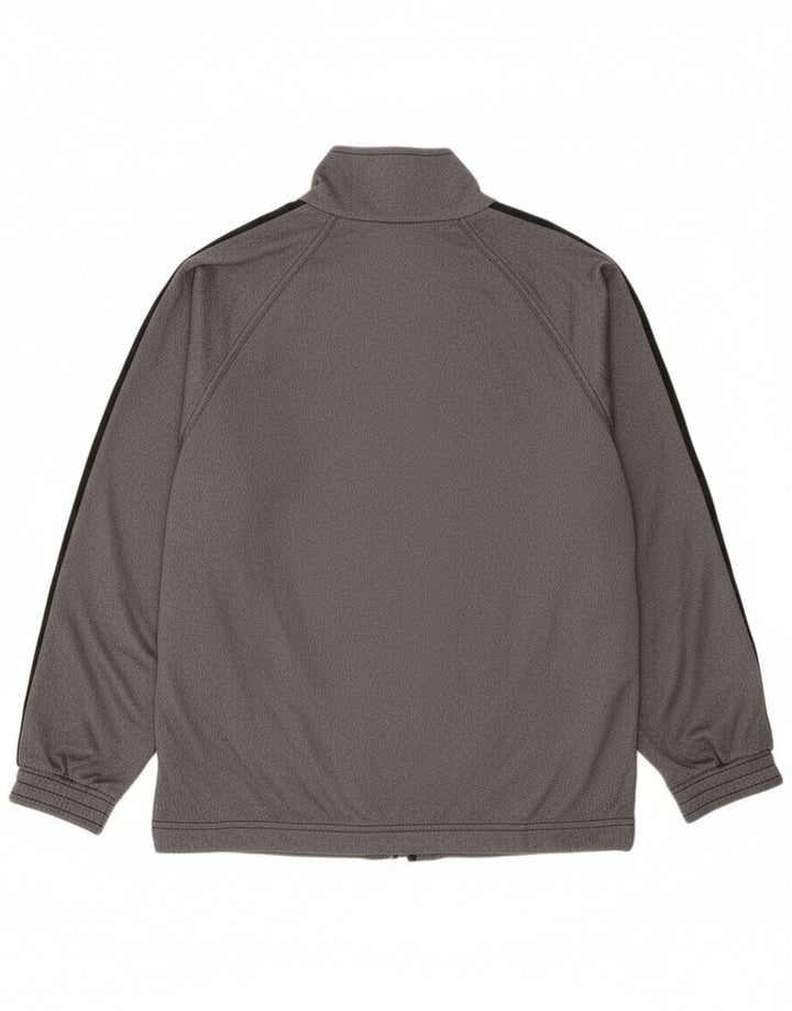 Giacca da ginnastica grafica da uomo Lotto UK 38/40 Colorblock grigio medio