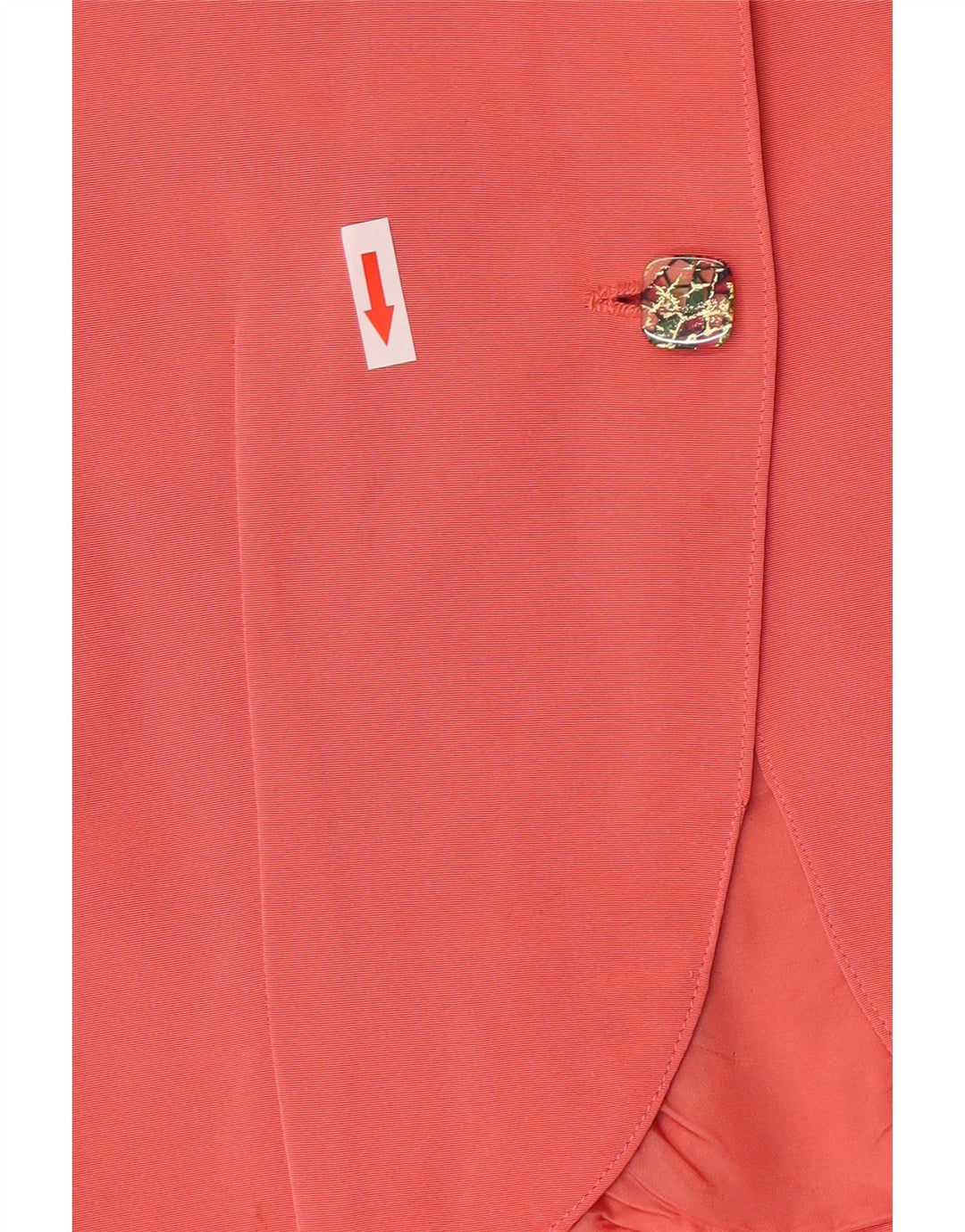 Giacca Bolero corta da donna vintage UK 8 piccola rosa