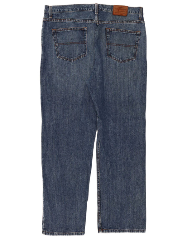 Jeans dritti da uomo Tommy Hilfiger vestibilità classica W38 L30 cotone blu