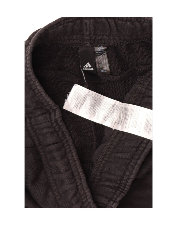 ADIDAS Mens Graphic Sport Shorts Small  Black Cotton Vintage Adidas and Second-Hand Adidas from Messina Hembry 